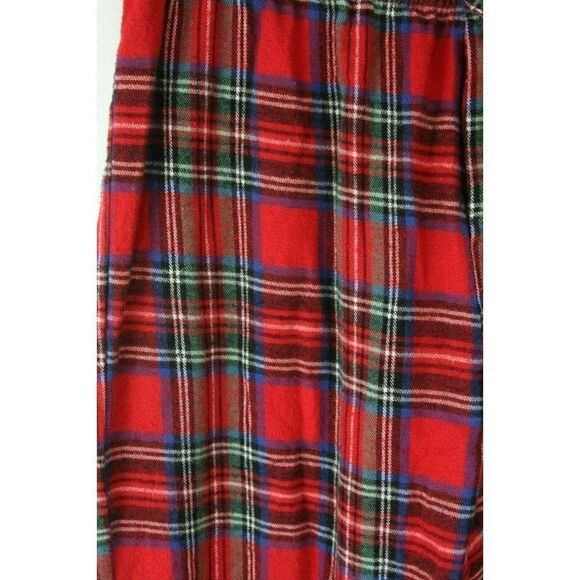 Pajamagram Pajamas Mens Small Grandpa Red Plaid Thermal - Picture 4 of 9